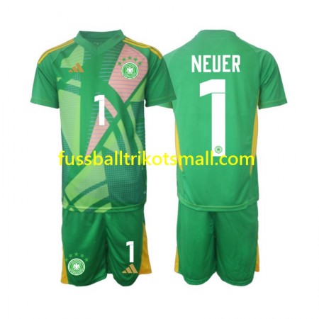 Fußballtrikots Deutschland Manuel Neuer 1 Torwart Kinder 2024-2025 Kurzarm 3rd trikot kaufen